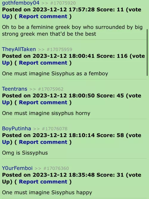 One must imagine Sisyphus horny by NSFWulf_69