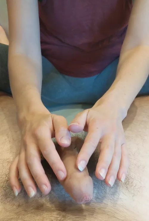 Question: is it possible to be ticklish on your cock? My pet is REALLY ticklish if I tickle it gently by aussiearches