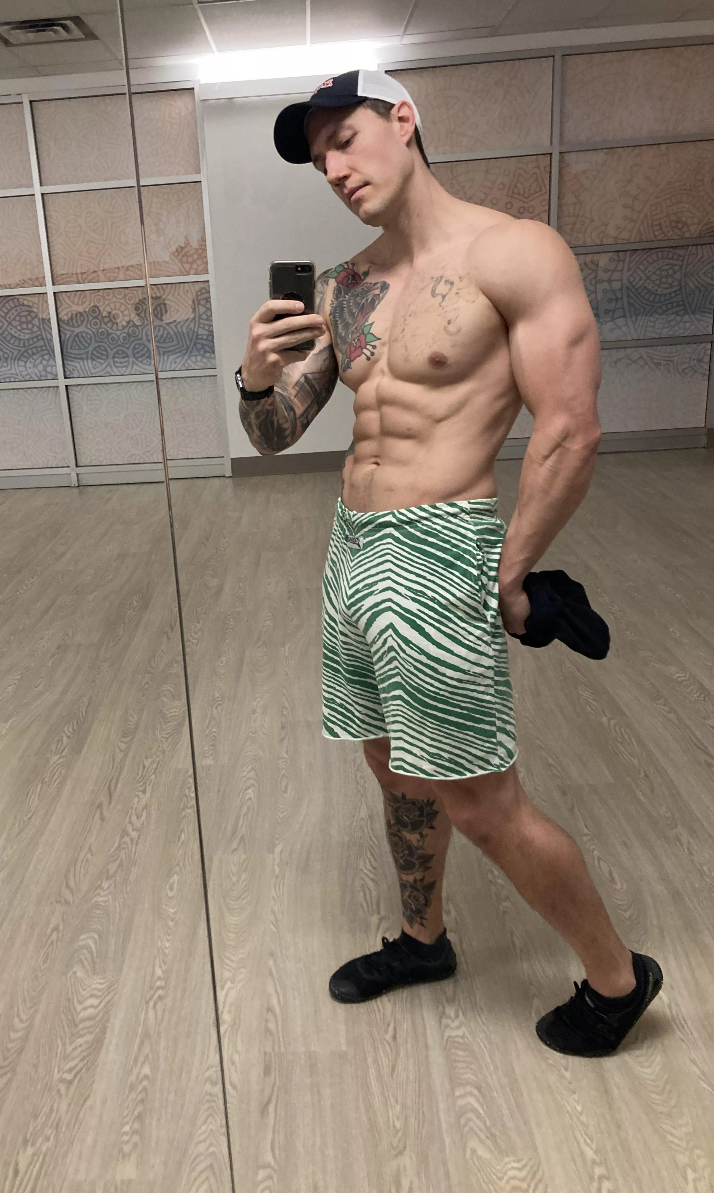 Real gym rats know about  zubaz posted by quartercaper