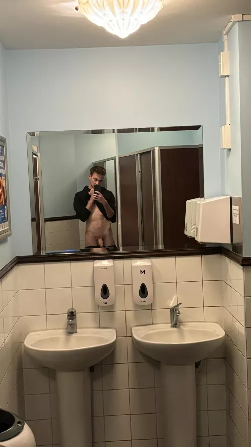 Restaurant bathroom fun ;) by Alex_Lust