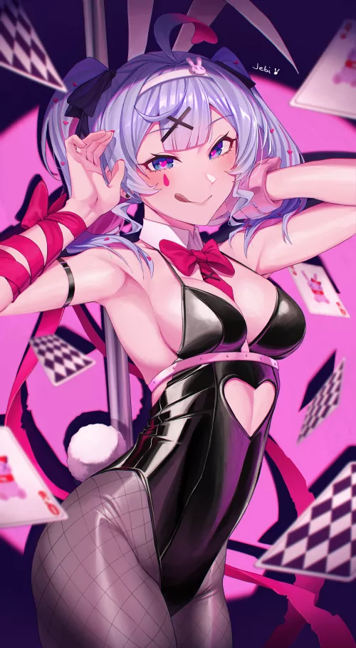 RH Bunny Miku  by CheetahSperm18