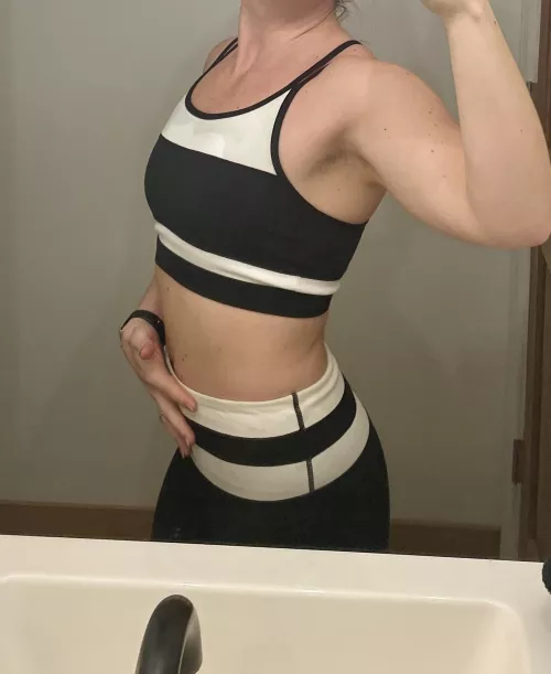 Sweaty from hot yoga by 3fourplus3fivexo