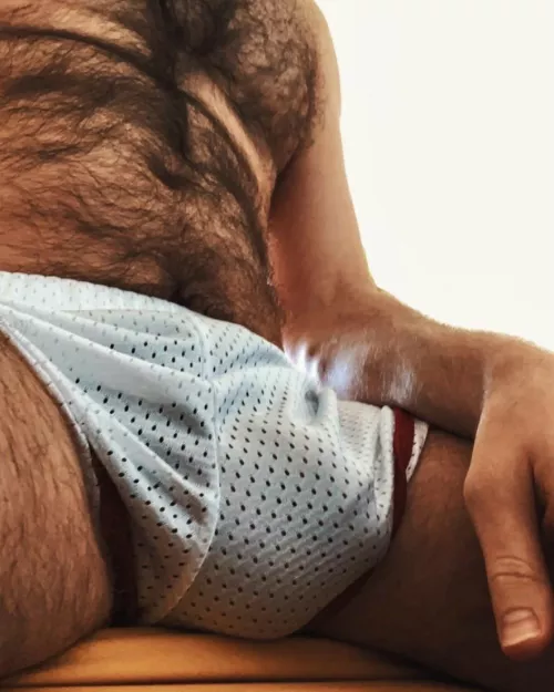 These shorts are working hard... by jerseyjaxoff