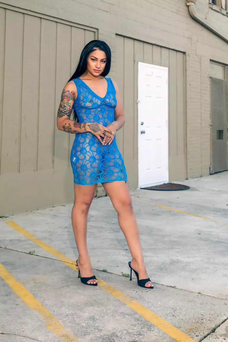 This dress is a little see through… posted by ki_marie_fans