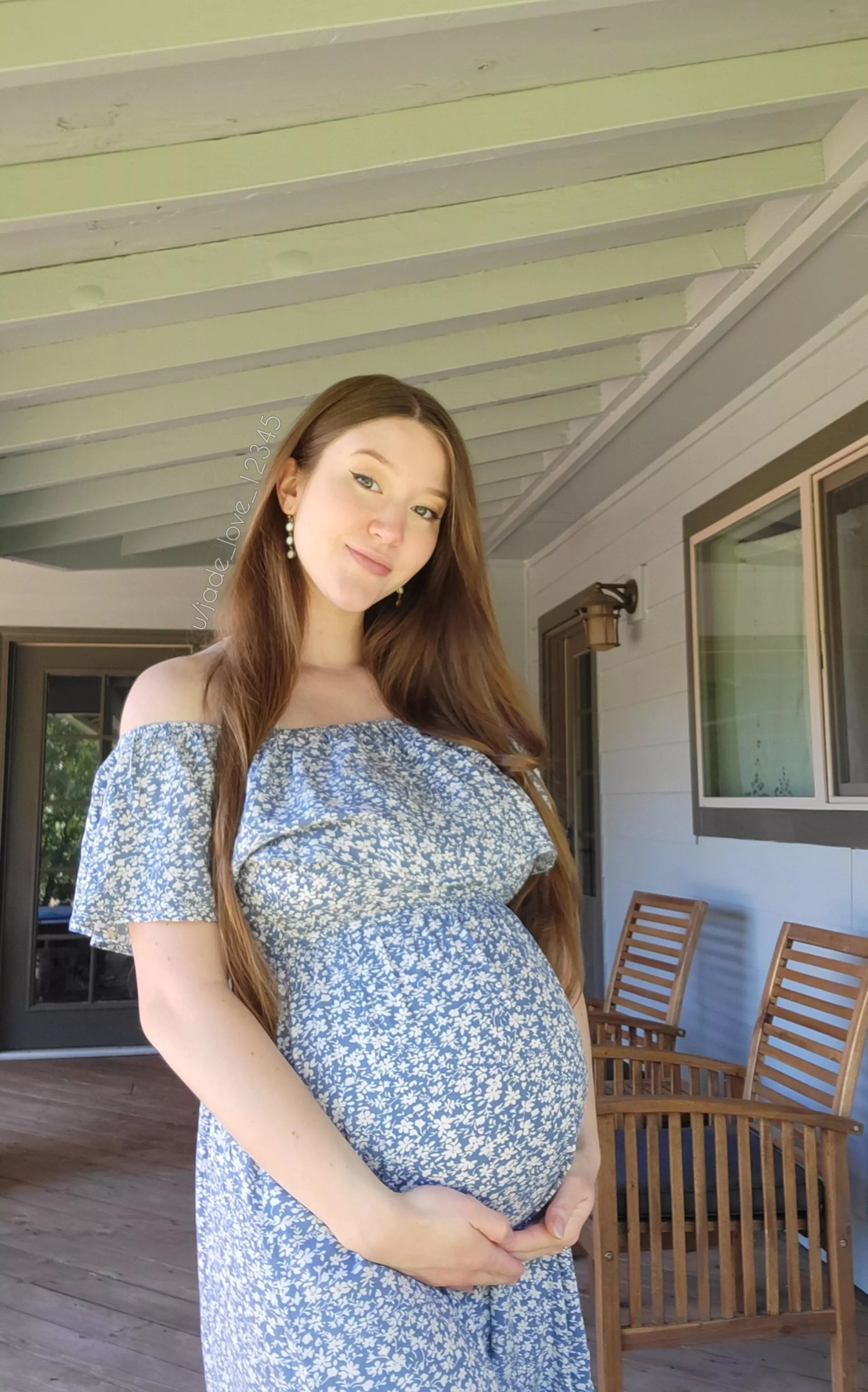 This is the dress I wore to my baby shower - Do you like it?  posted by jade_love_12345