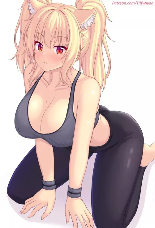 Tiffy In Yoga Pants [Artist's Original] by A_MASSIVE_PERVERT