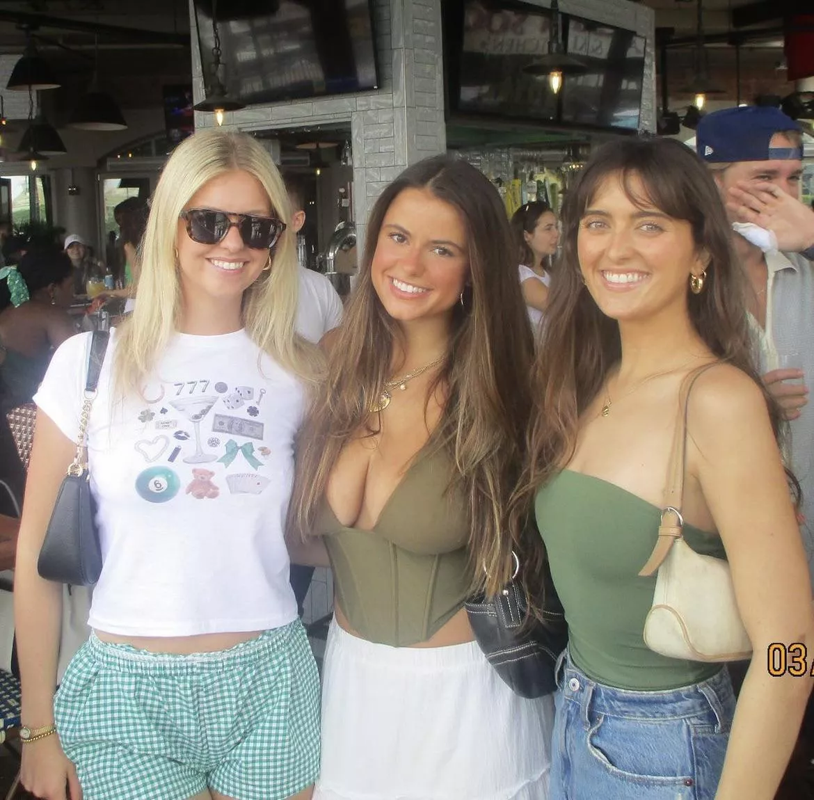 Which girl looks better in green? [3] posted by patar280