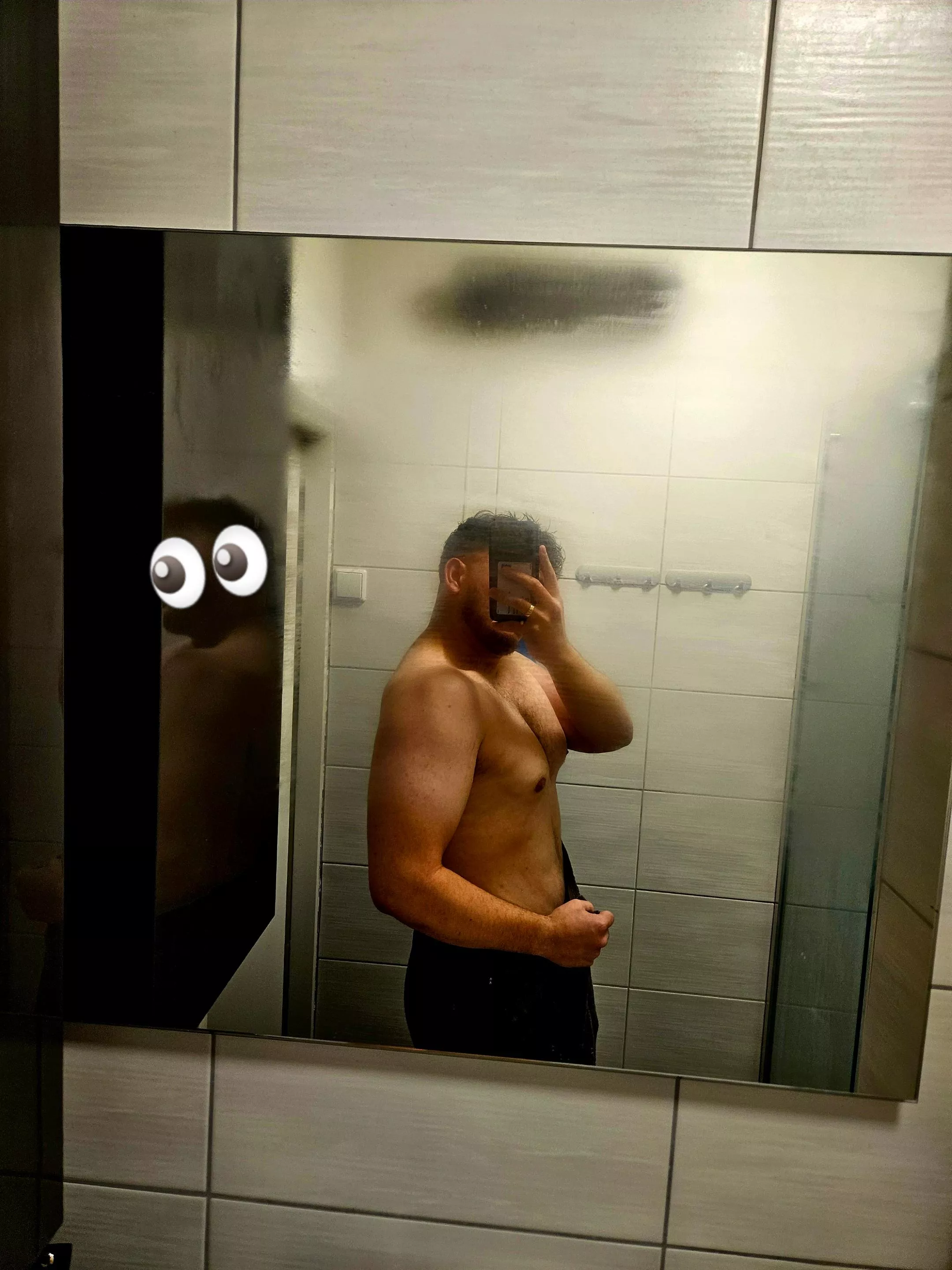 28 I love my gym and the horny guys there are. There's always someone who wants to have fun there. My gf doesn't know tho. So ssssh. @horniibi  posted by Pattybrand