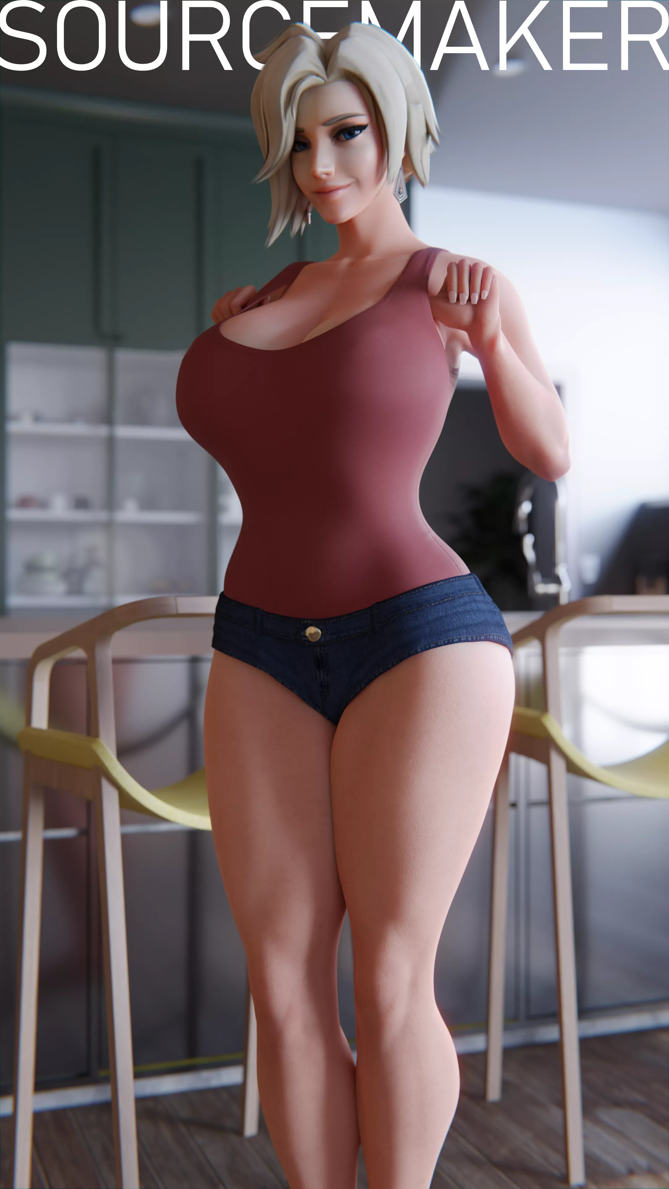 a Busty Mercy (sourcemaker) posted by futasaregreat