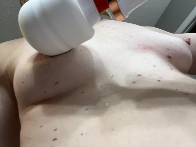 A little extra post shower stimulation for the tiny MILF tits. by fansforfitnessnw