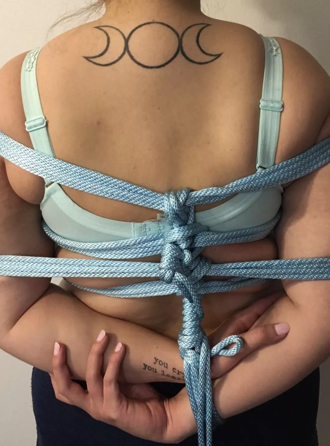 Allll tied up today~ posted by KendraNicoleHoe