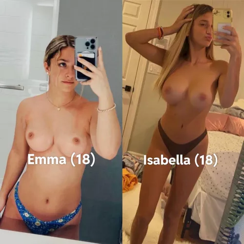 Barely legal girls. Which one are you using for pleasure? [2] by Mysterious-Phrase885