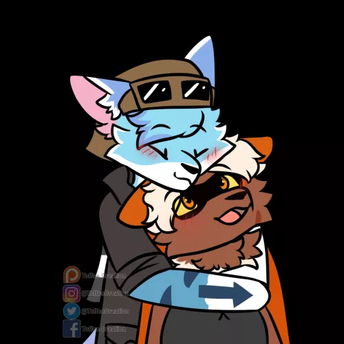 Big Bear Hug (YCH work :D still open!) by ToffeeCreation