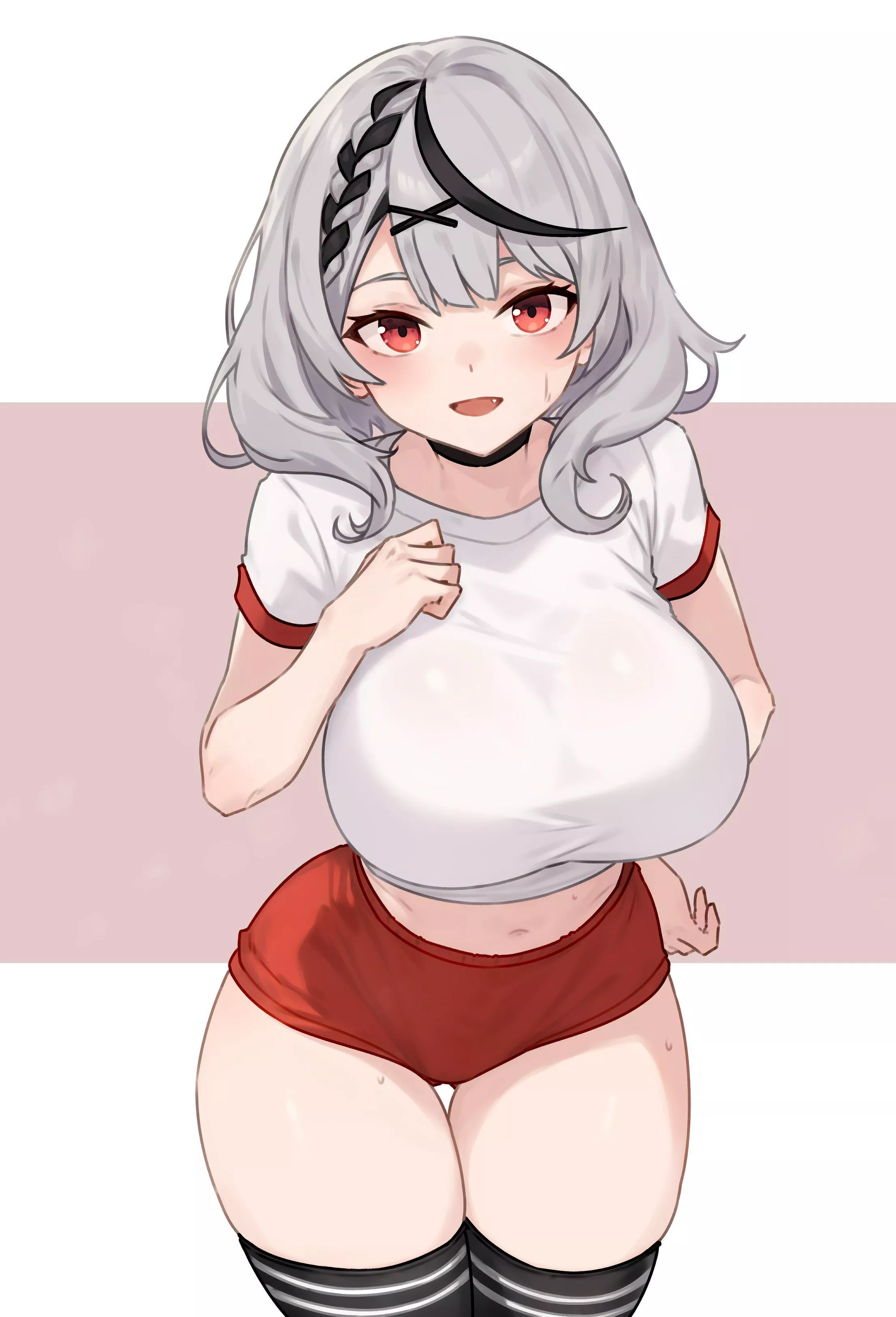 Chloe looking heavy [Hololive] posted by NotSuitedForWoona