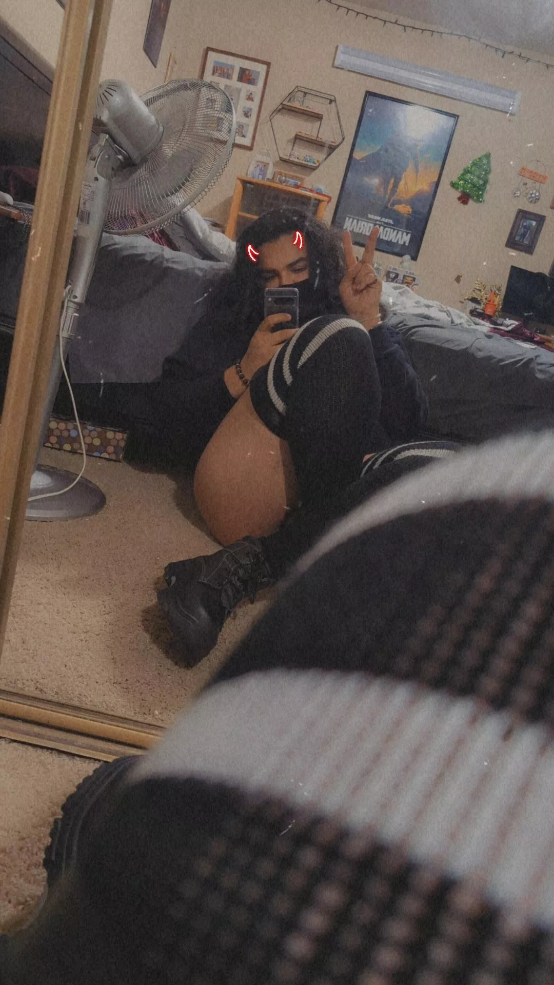 Feeling shy lol 💜 posted by FemboyChain4Life