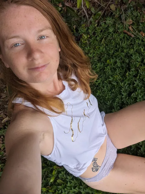 Fiery red, unbelievably real ginger by Redlilyrose