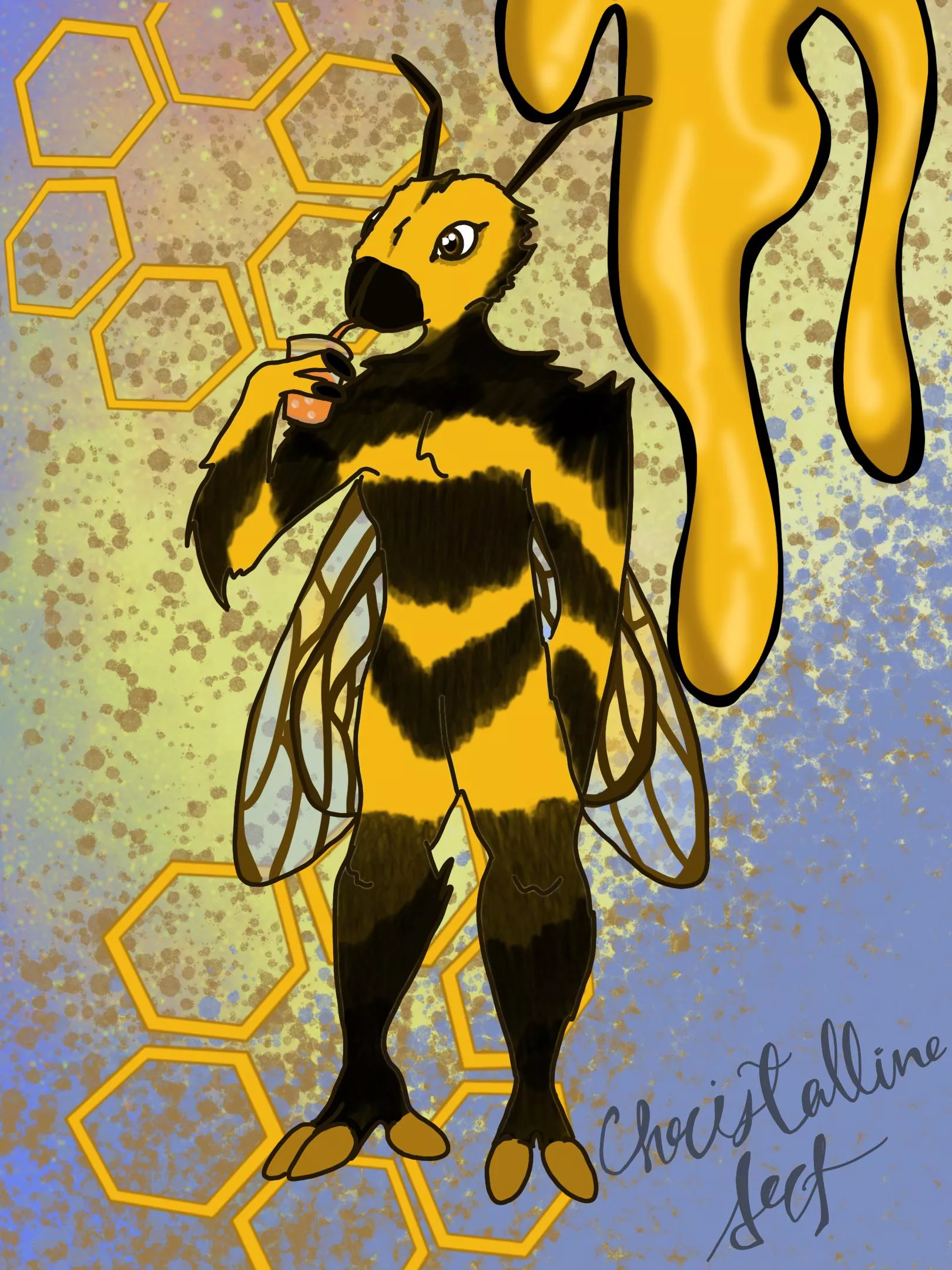 For everyone who wanted to see a bee in my last post, I give you… BeAntony posted by WannabeAGhoatStory