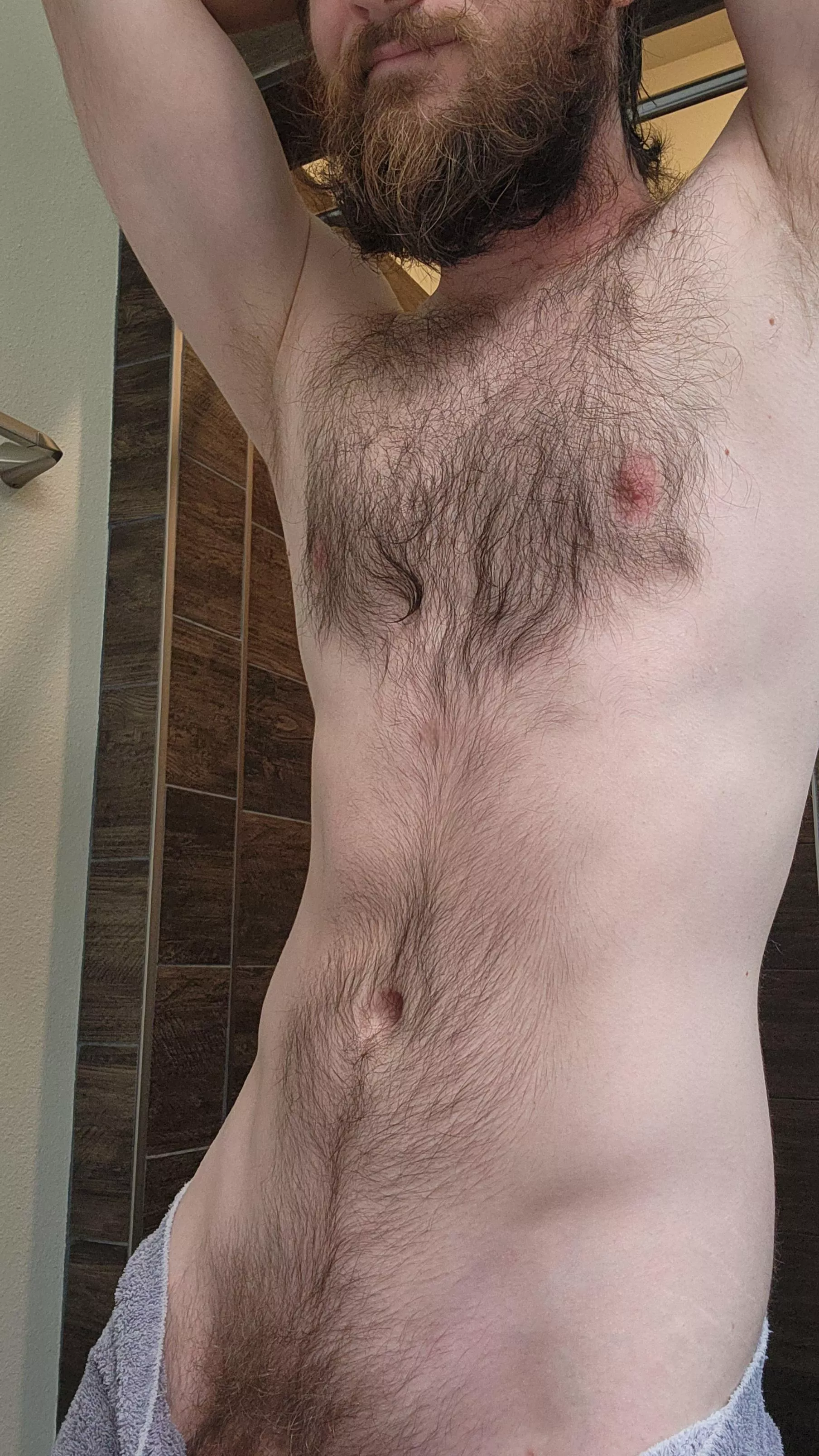 Freshly showered ready to get dirty again posted by PrimarilyPrimal