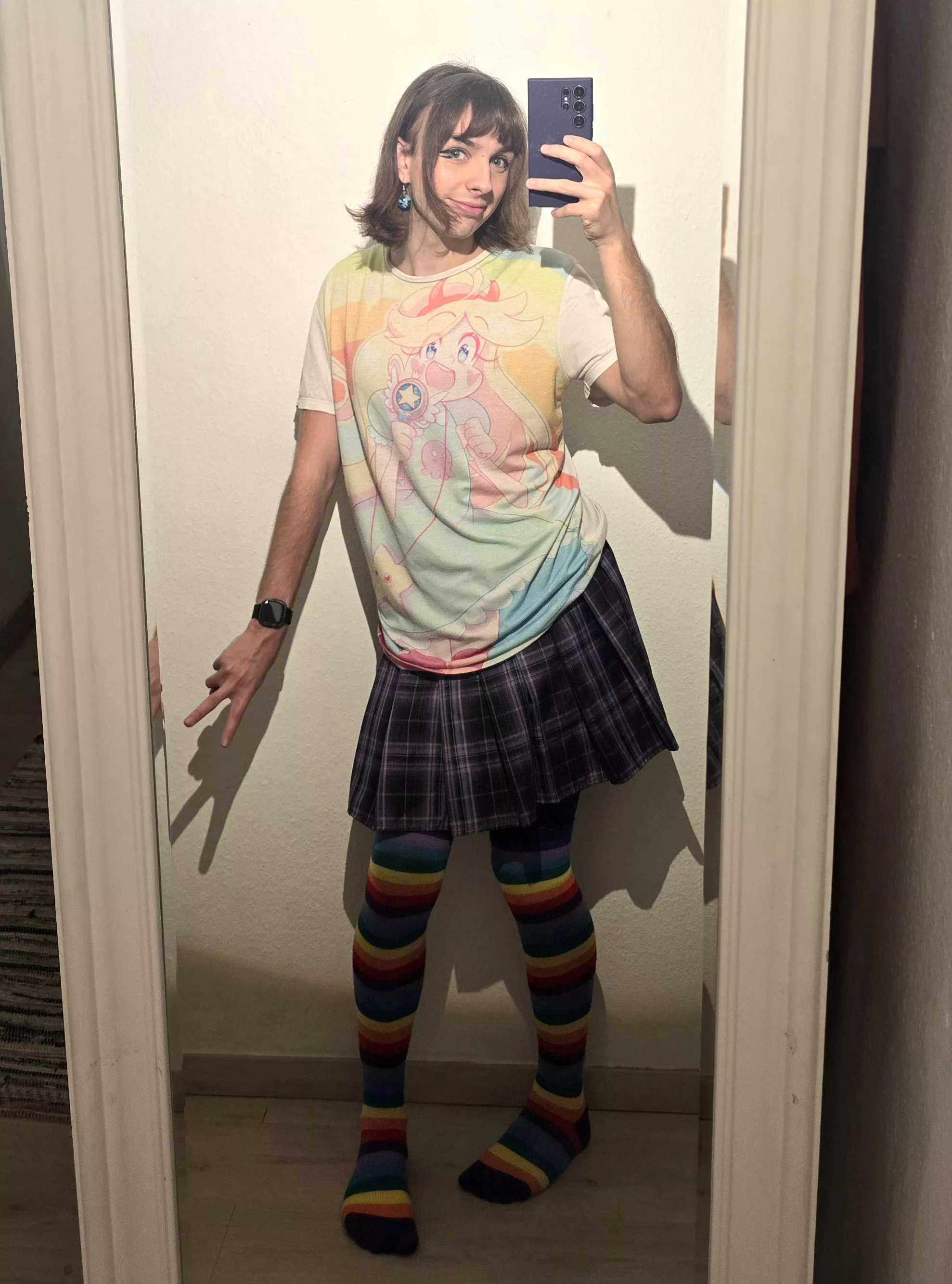 Going to a bday party :D (I'm a rainbow 🌈 :3) posted by Donut_Creamfilled