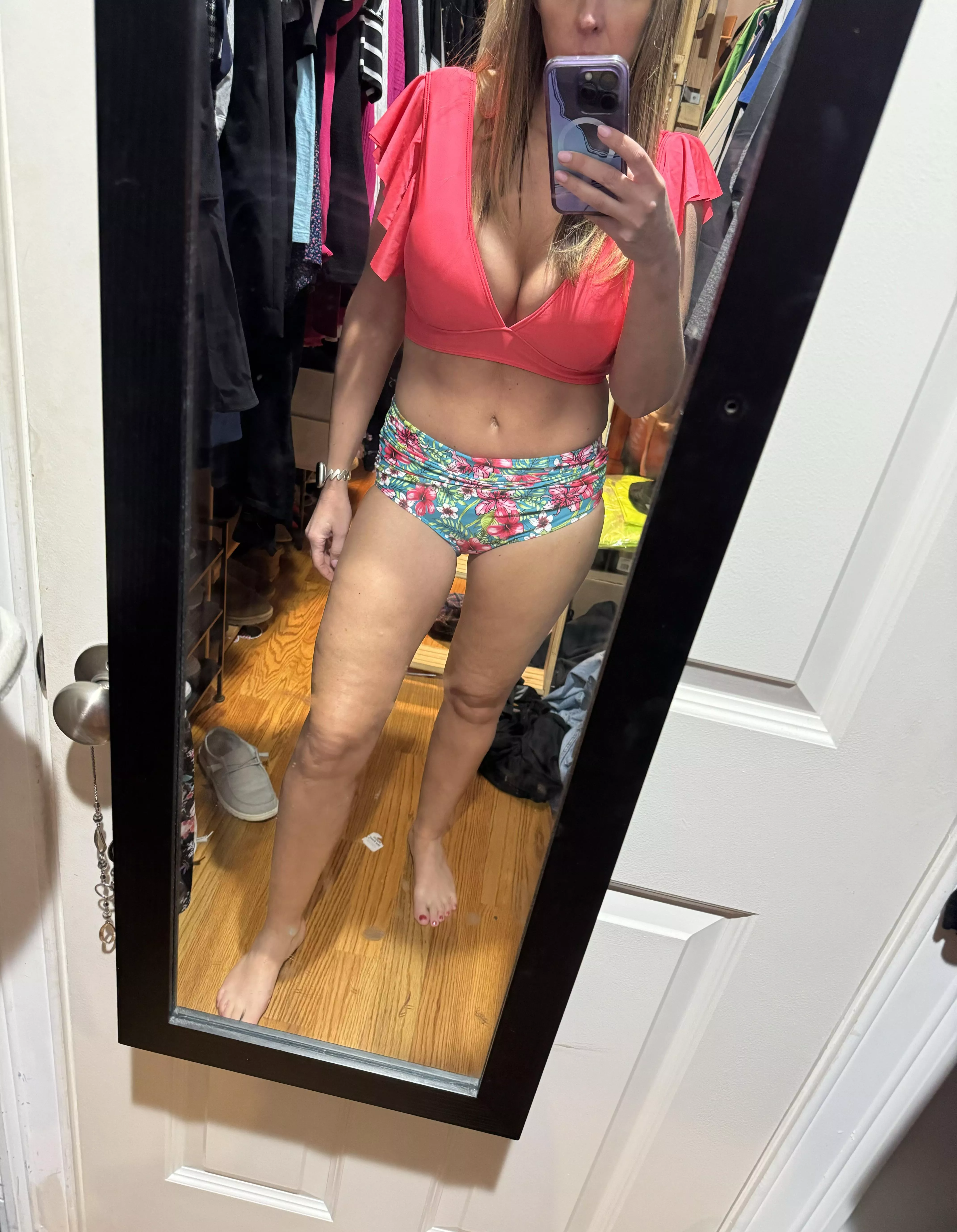 How you like my mom bathing suit  posted by Mom_gone_wild