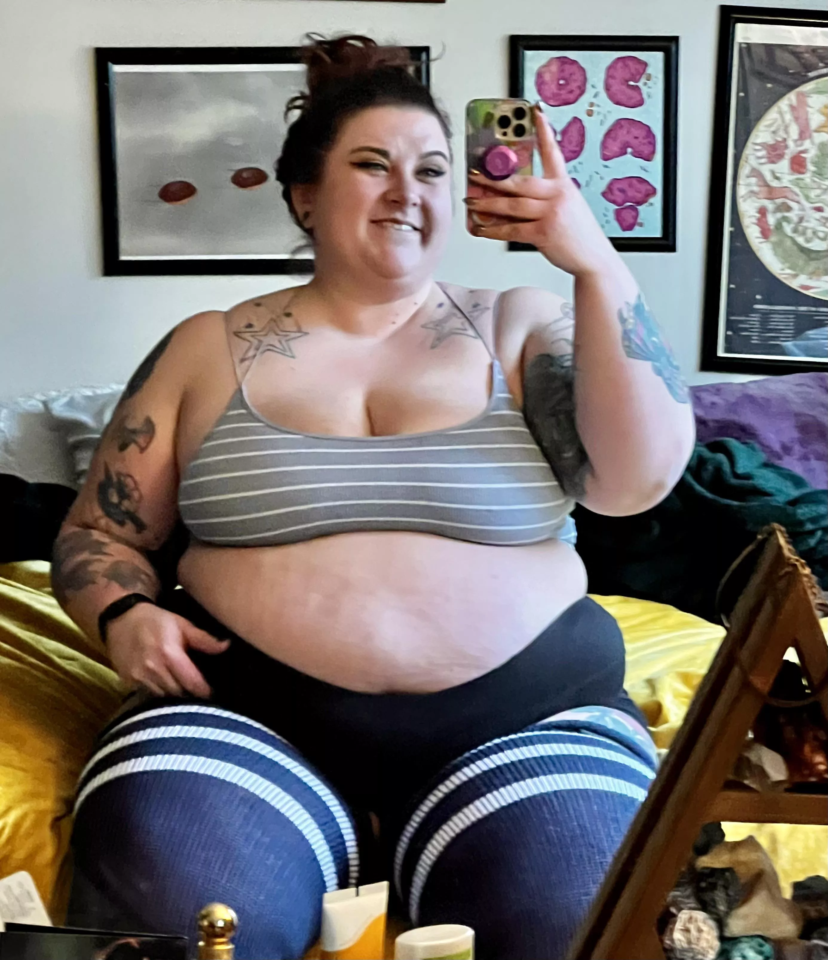 I look so cute lounging around! 😇 posted by MsPriscillaD