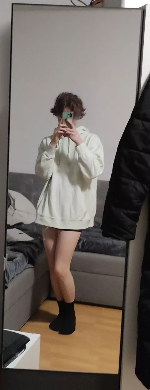 I love stealing hoodies >:3 by Easy_Combination_350