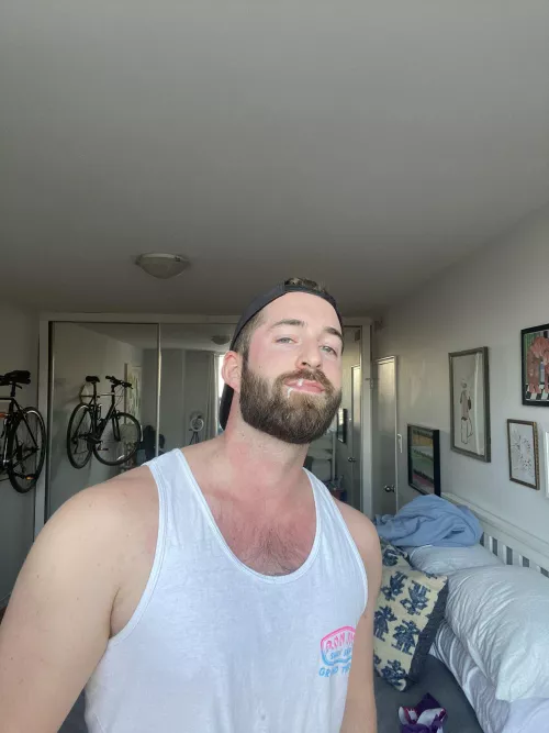 I think he left a little something on my face💦 by Downlowbottom1