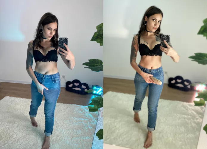 I was able to stuff it into my jeans. Now we need to understand whether it will be possible to stuff it up your ass, slave by Prepareyour_A