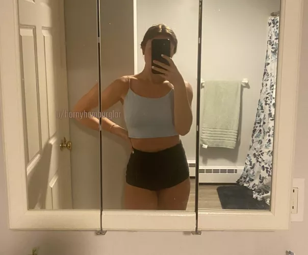 Just a quick mirror pic 😉 [f] by hornyhamburglar