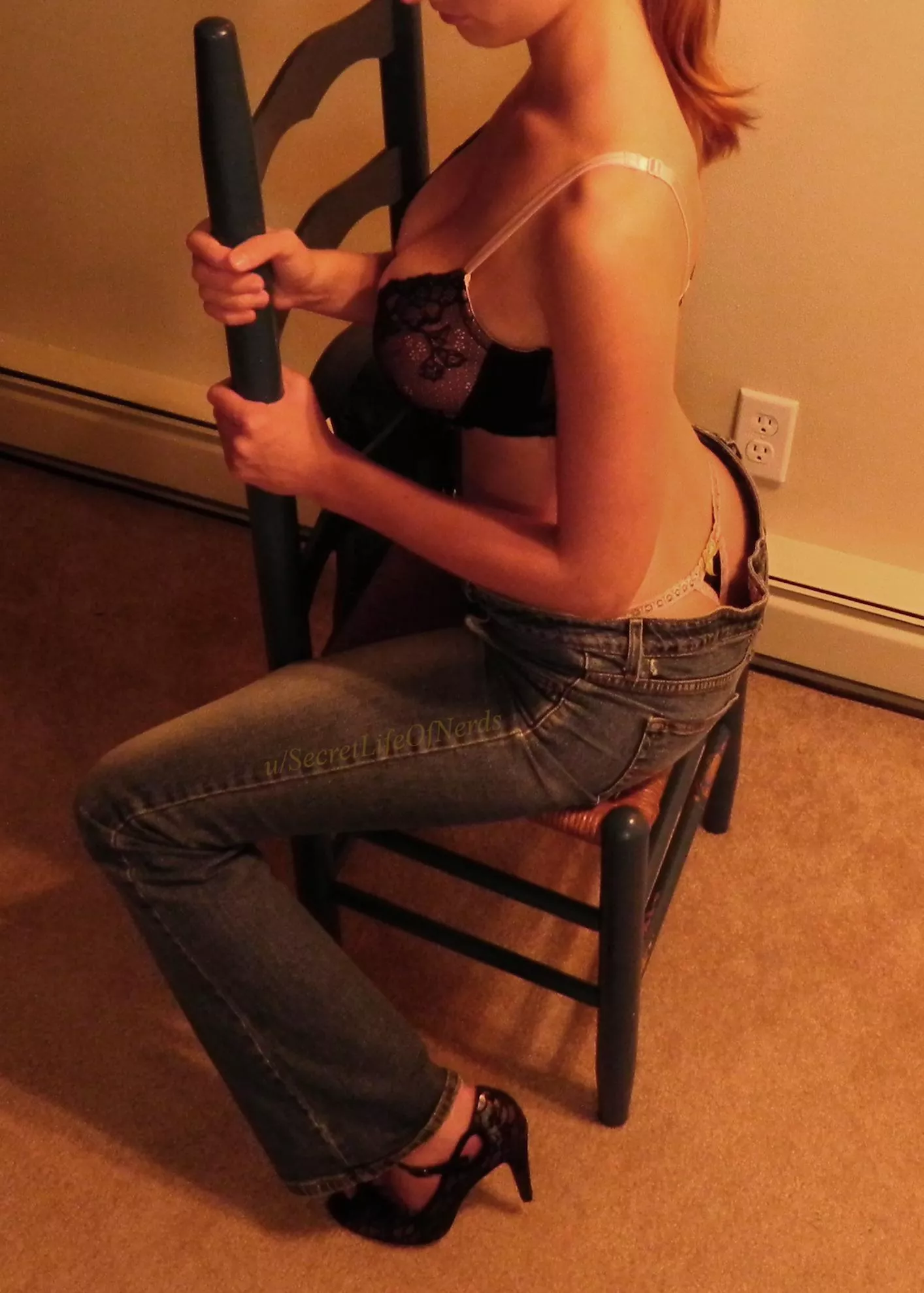 Lower back peeking posted by SecretLifeofNerds