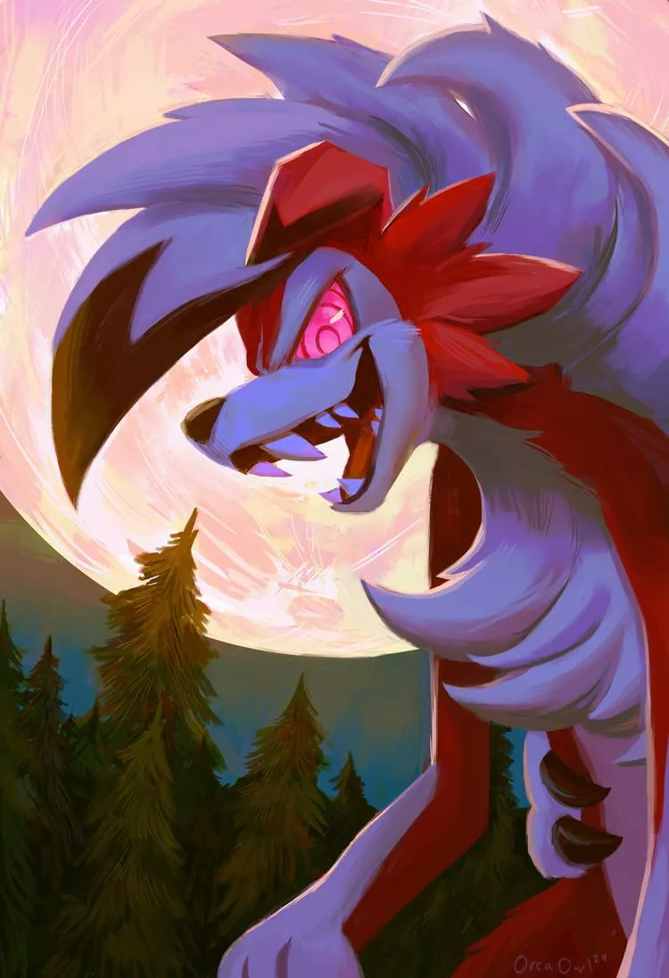 Midnight Lycanroc [OrcaOwl] posted by DL2828