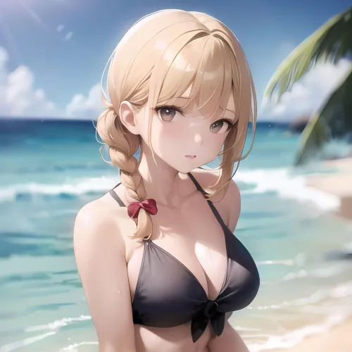 Out for a swim by anime_reveal