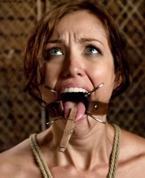 She fell for the “open up and say ahhhhh” trick.  by Substantial_Ad_7027