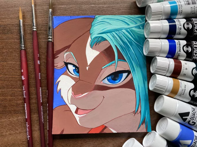 Traditional OC Art [Art by me] by JarOfLooseScrews