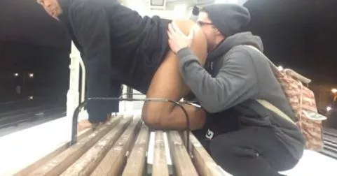 Trains were being canceled but we found some entertainment  posted by BigWeb1144