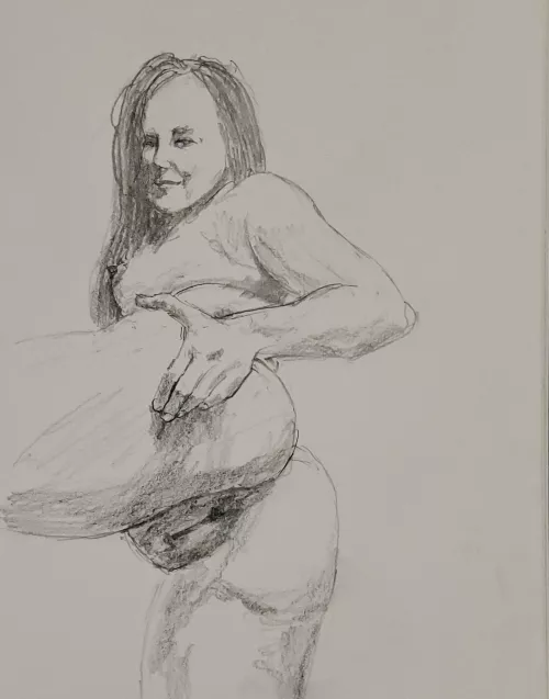 Twitter Girl by Jimmy  by Jimmys_Paintings