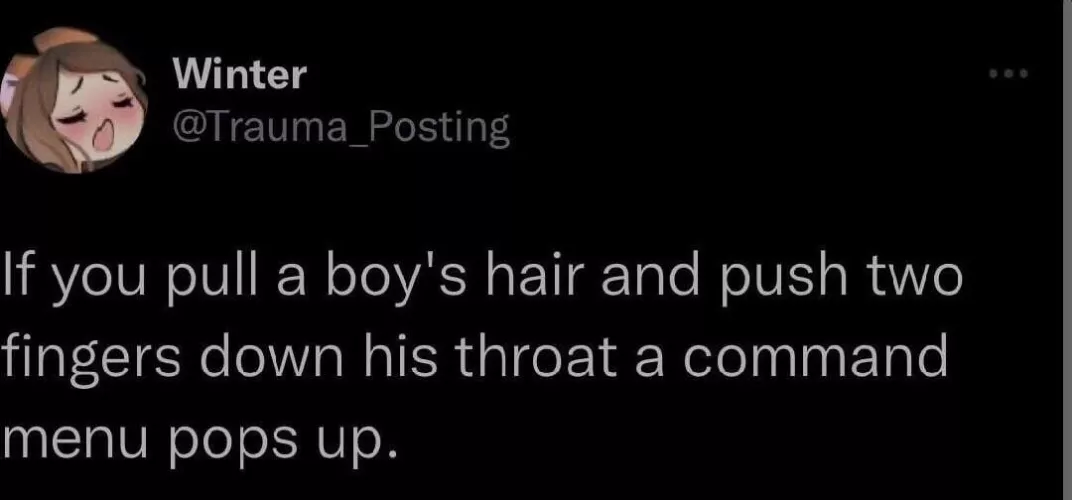 What are your commands 🫣 by Pequod84