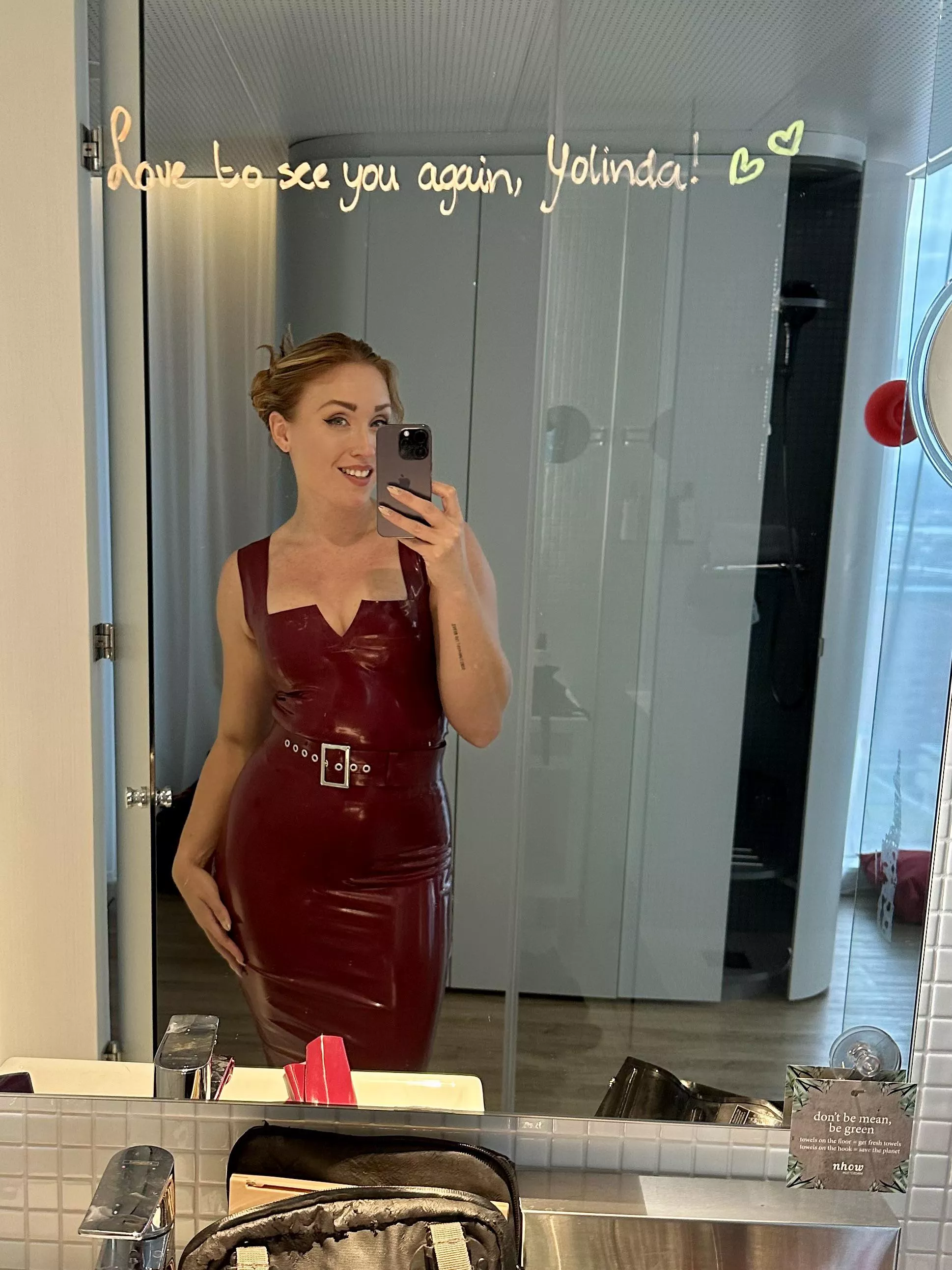 You think the hotel is also a fan of latex?🔥 posted by Chance-Journalist-45