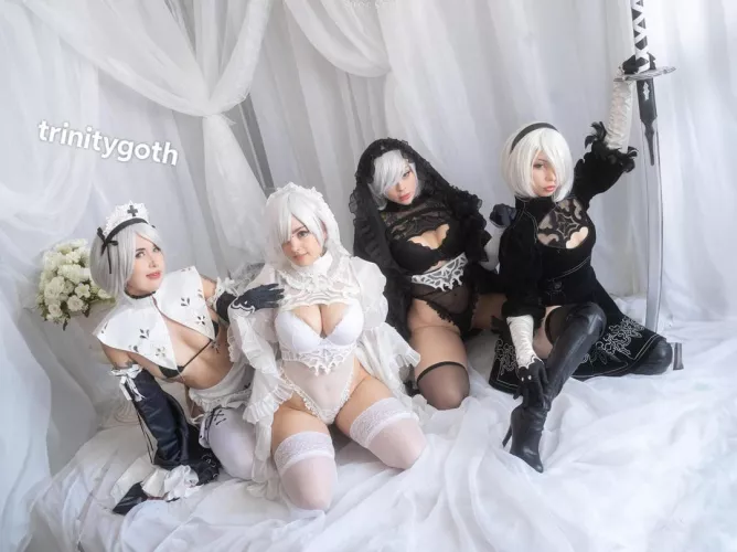 2B team (trinitygoth) by trinitygoth