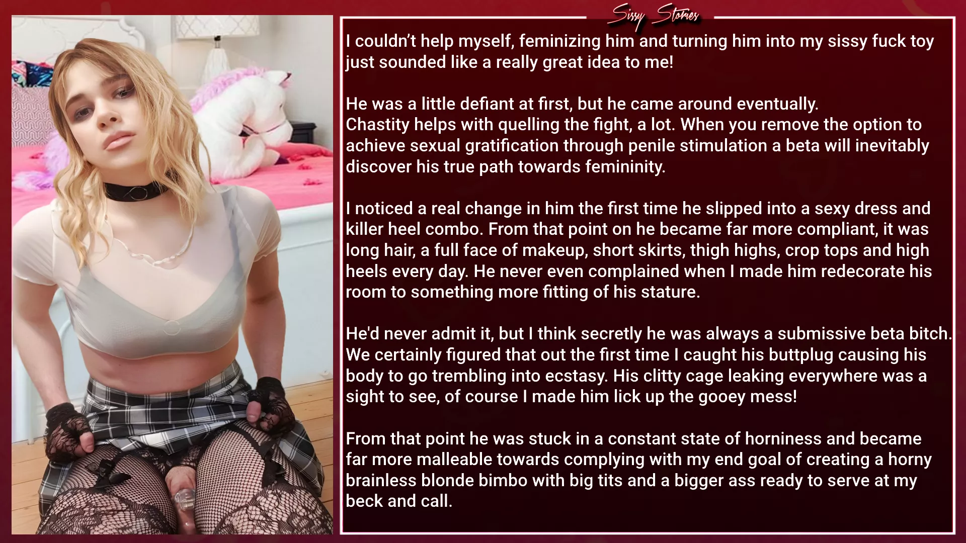 A great idea! posted by SissyStories01