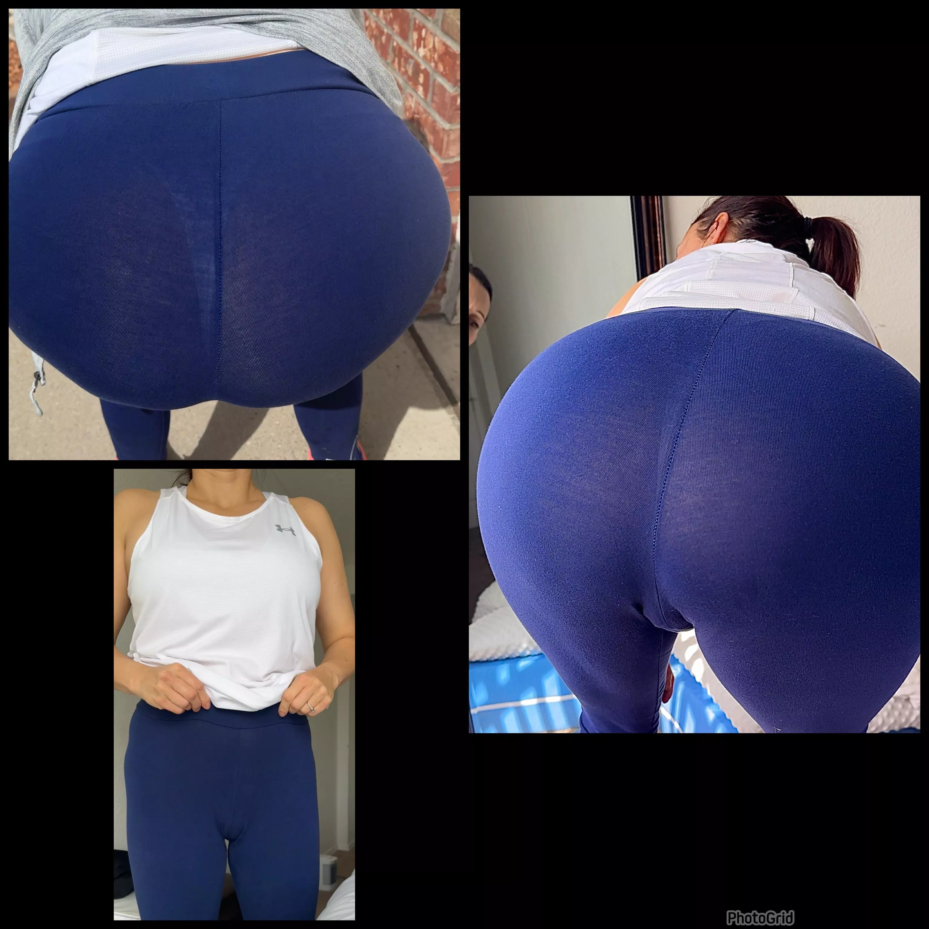 Base on the stares, this is one of my most popular pants: thong, camel toe, and lips all in one outfit 😅 posted by Rica81