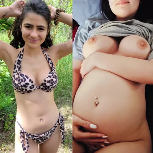 Before and after.. by rosiesadventuresxo