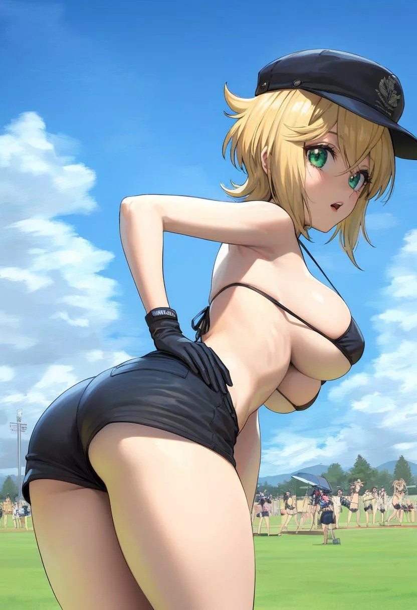 Black Hot Pants  posted by CheetahSperm18