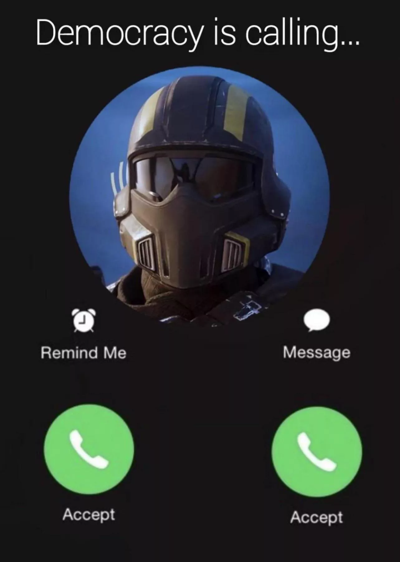 Calling All Helldivers posted by Tough_Joke1197