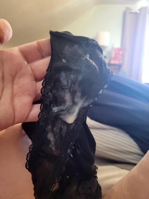 Crusty cum covered thong by LenasSecret