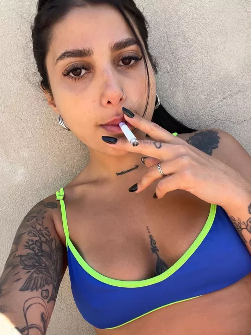 Do you want to accompany me to smoke?❤️ by sexybitchhh666