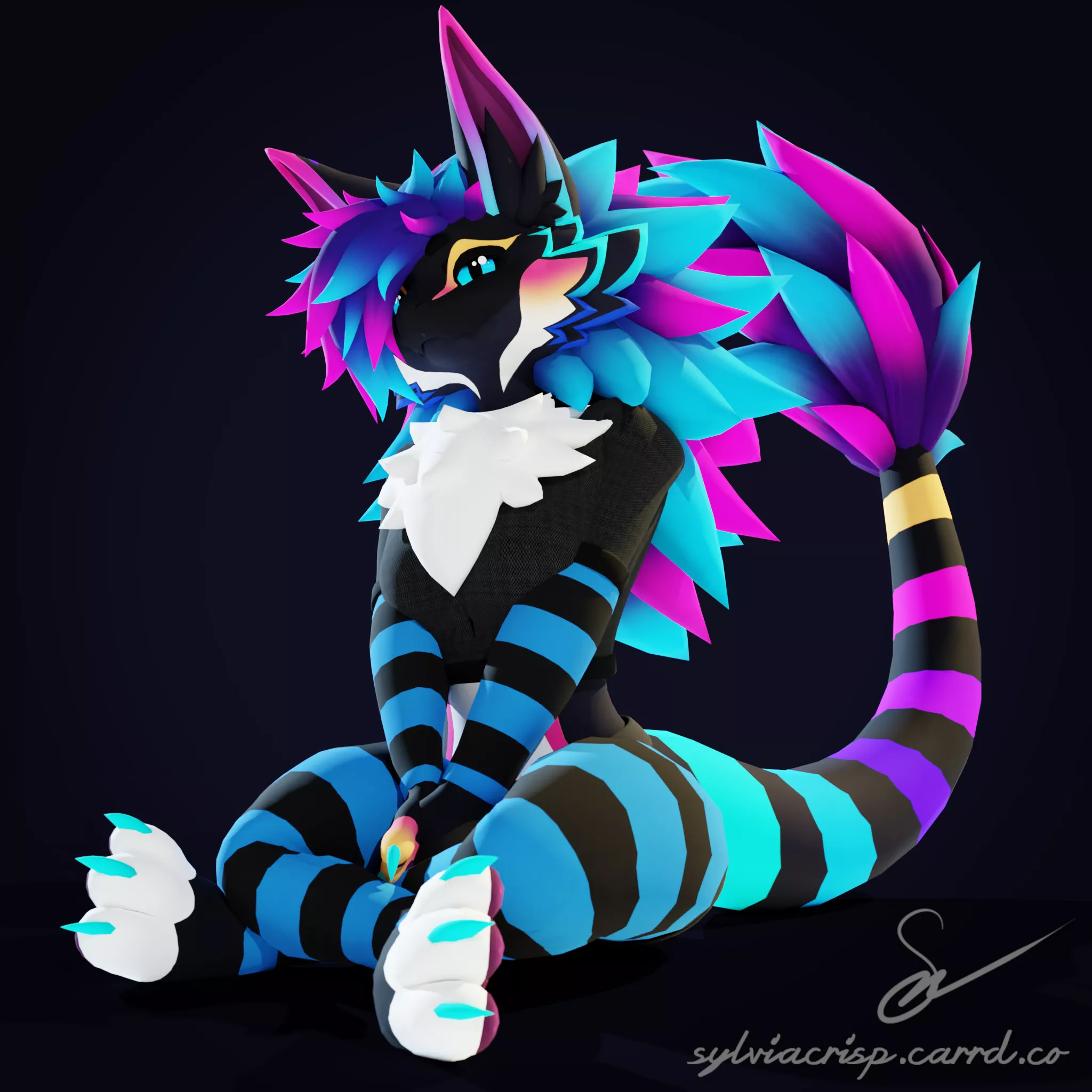 Here's a render of a novabeast I retextured! Hope y'all like it! [art & retexture by me] posted by SylviaCrisp