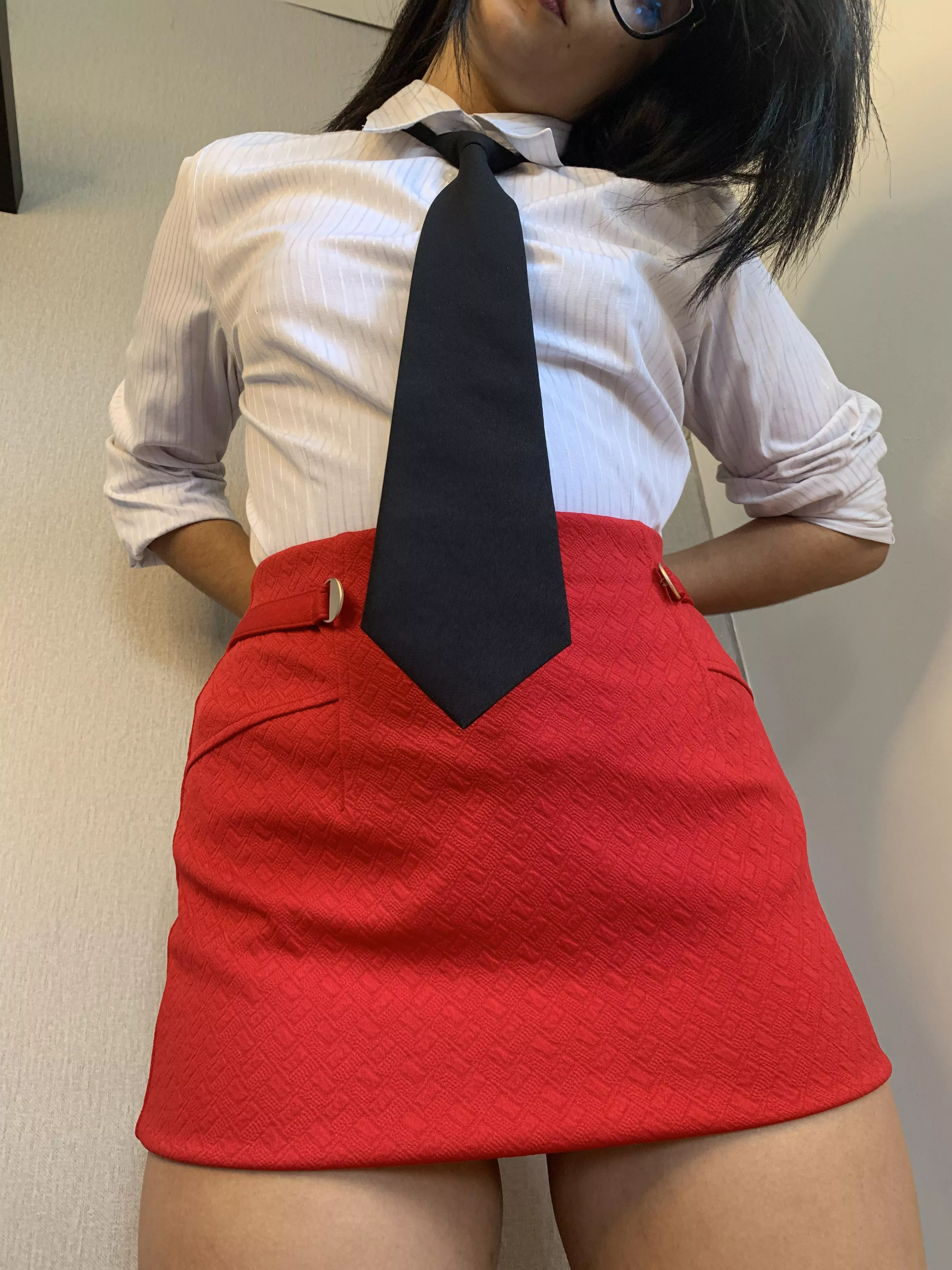 Hope my boss likes this outfit posted by Confident-Emu4587