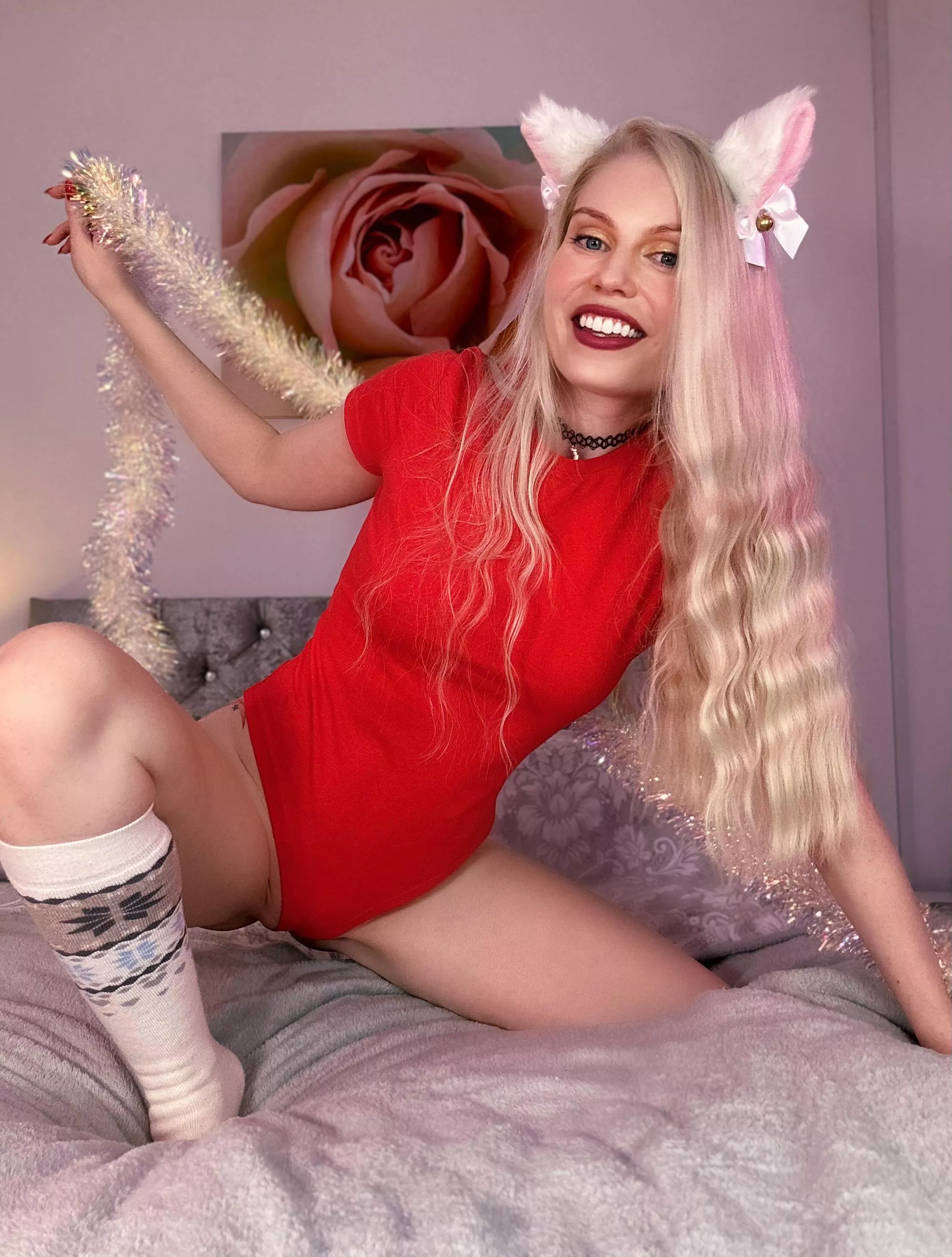 I feel so goofy when I smile big like this , do you like it  posted by ittybityprettykitty