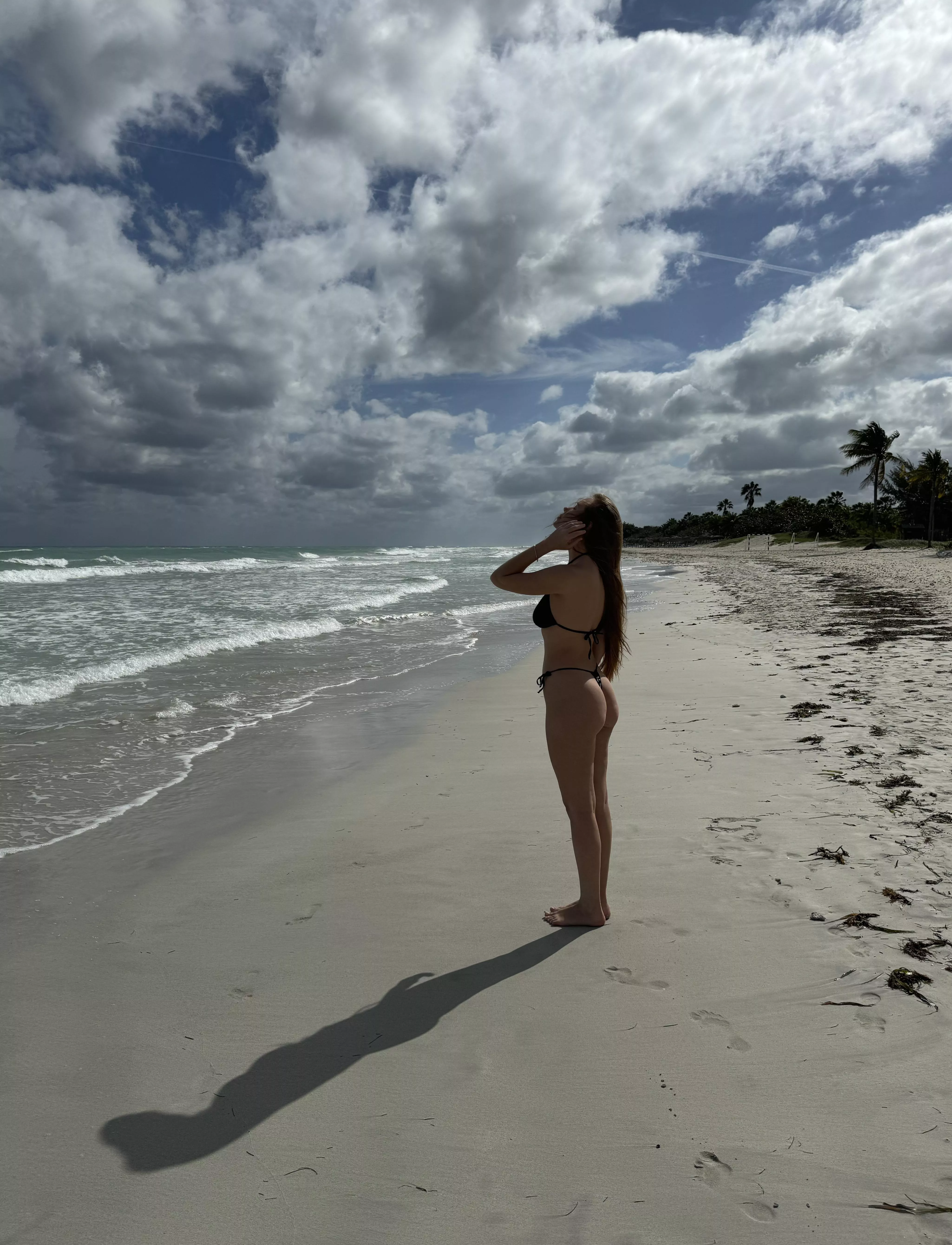 Lots of beautiful beach view and very little bikini posted by MistressOfArousal